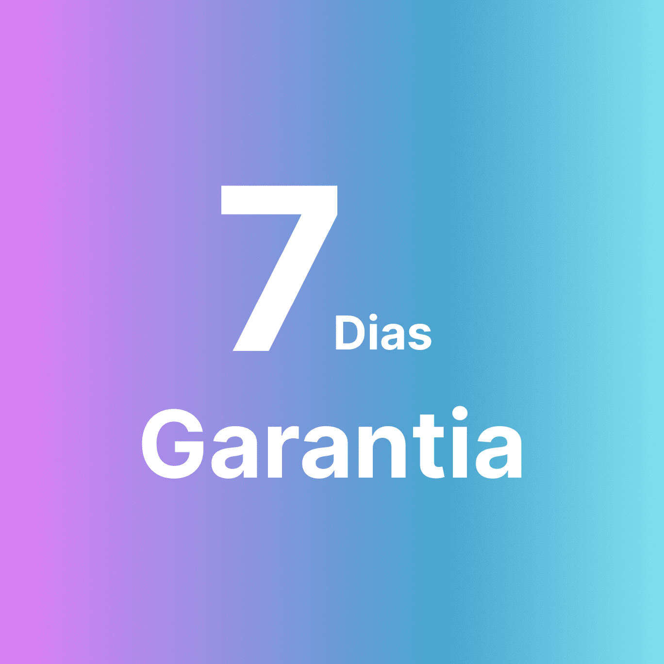 banner de garantia de 7 dias