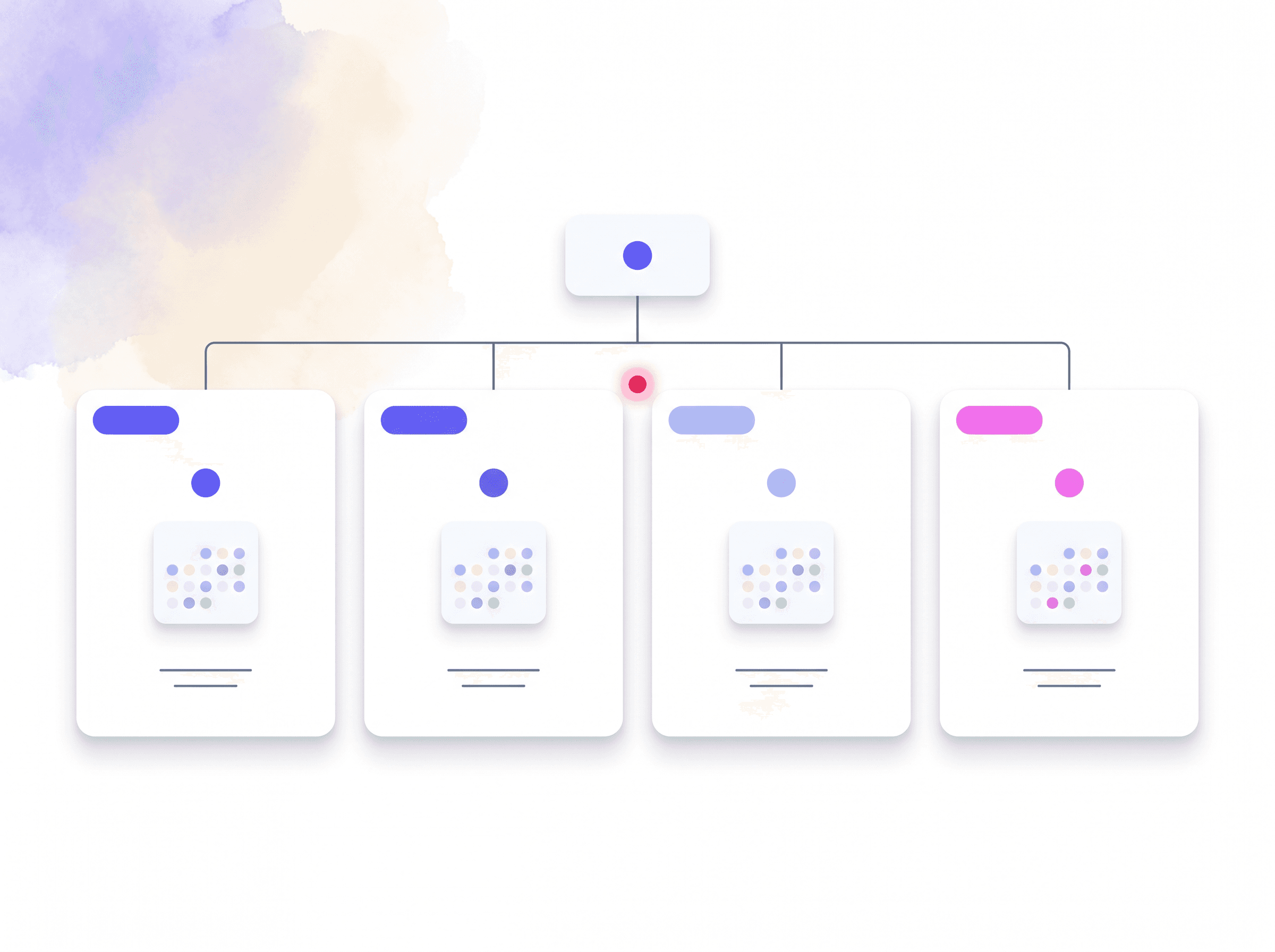 Multiple client workspaces side by side, each with its own isolated voice, guidelines, and calendar