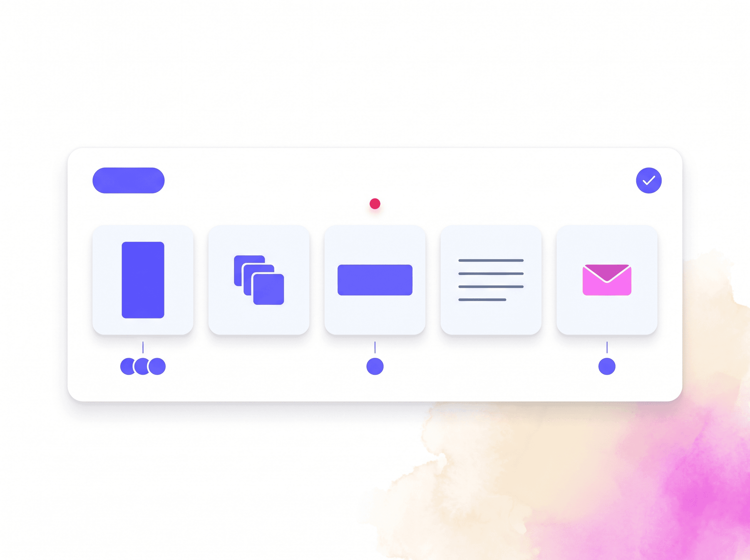 Multi-format production queue for a workspace, with assets ready for the agency team's approval