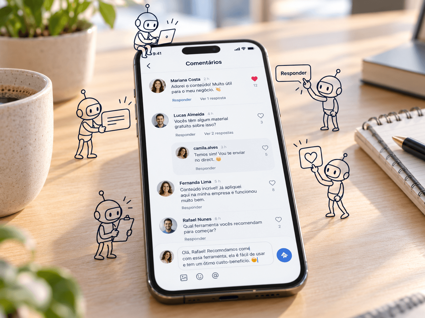 Image: Instagram agent (comments and DMs)