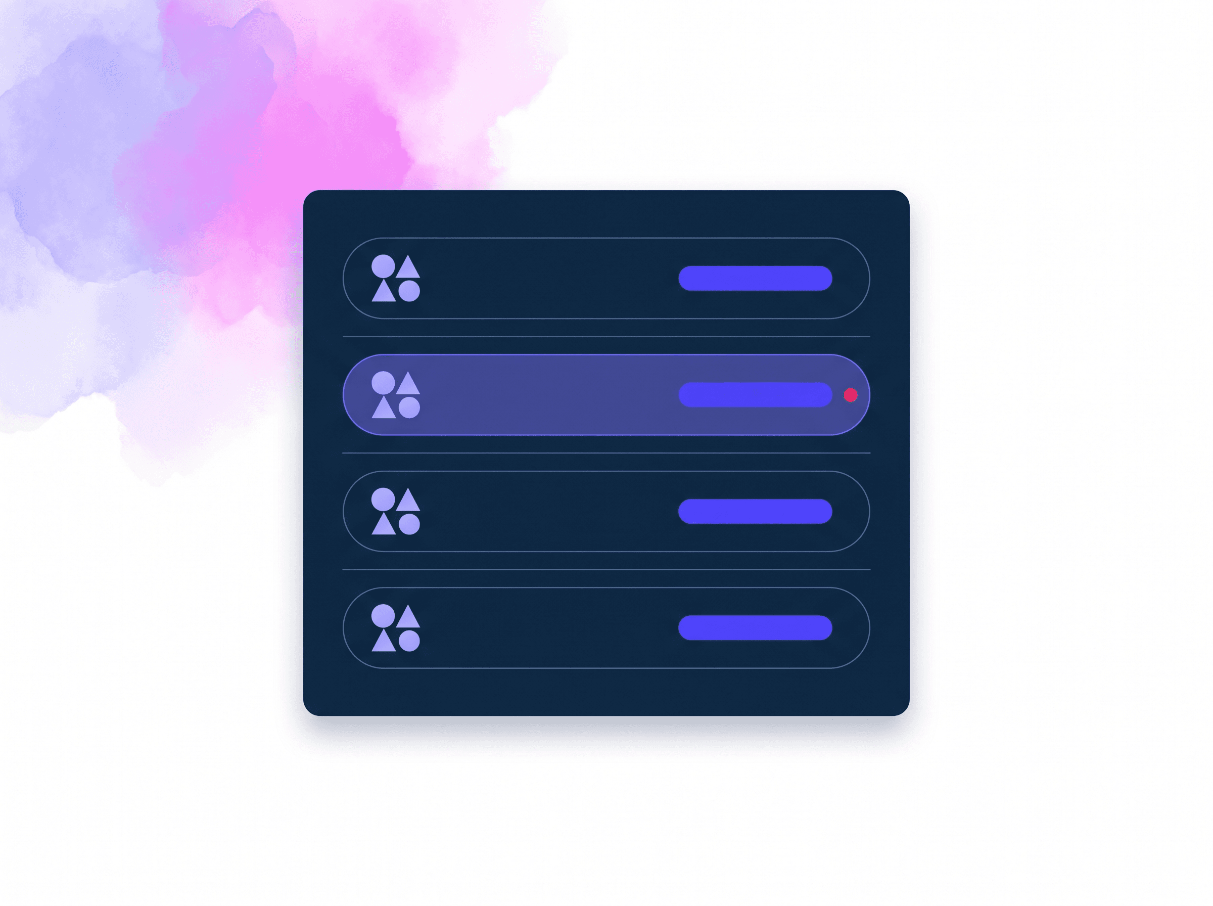 Model selector by goal, with recommended use next to each option