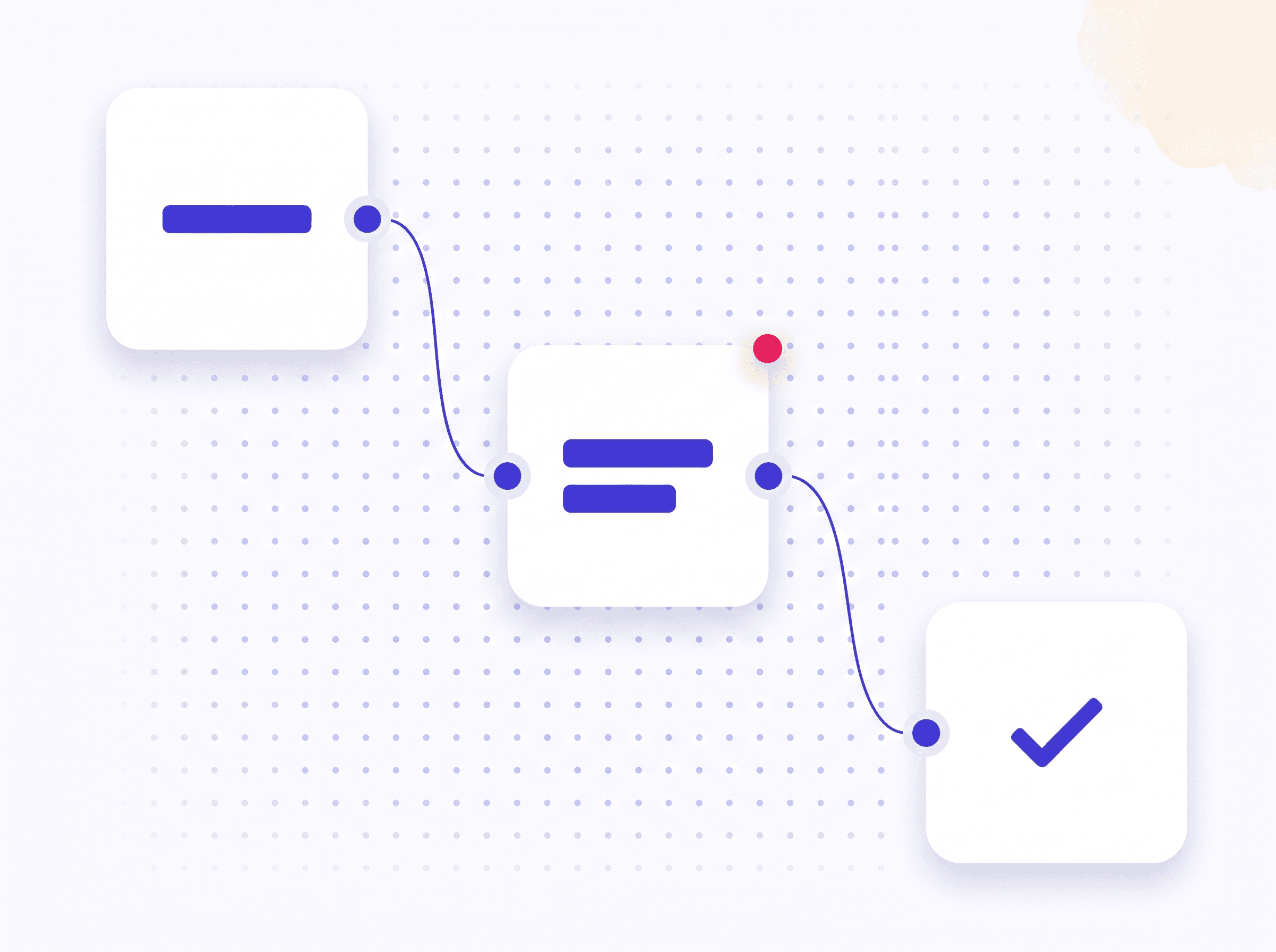 Flow's infinite canvas with nodes floating in open space