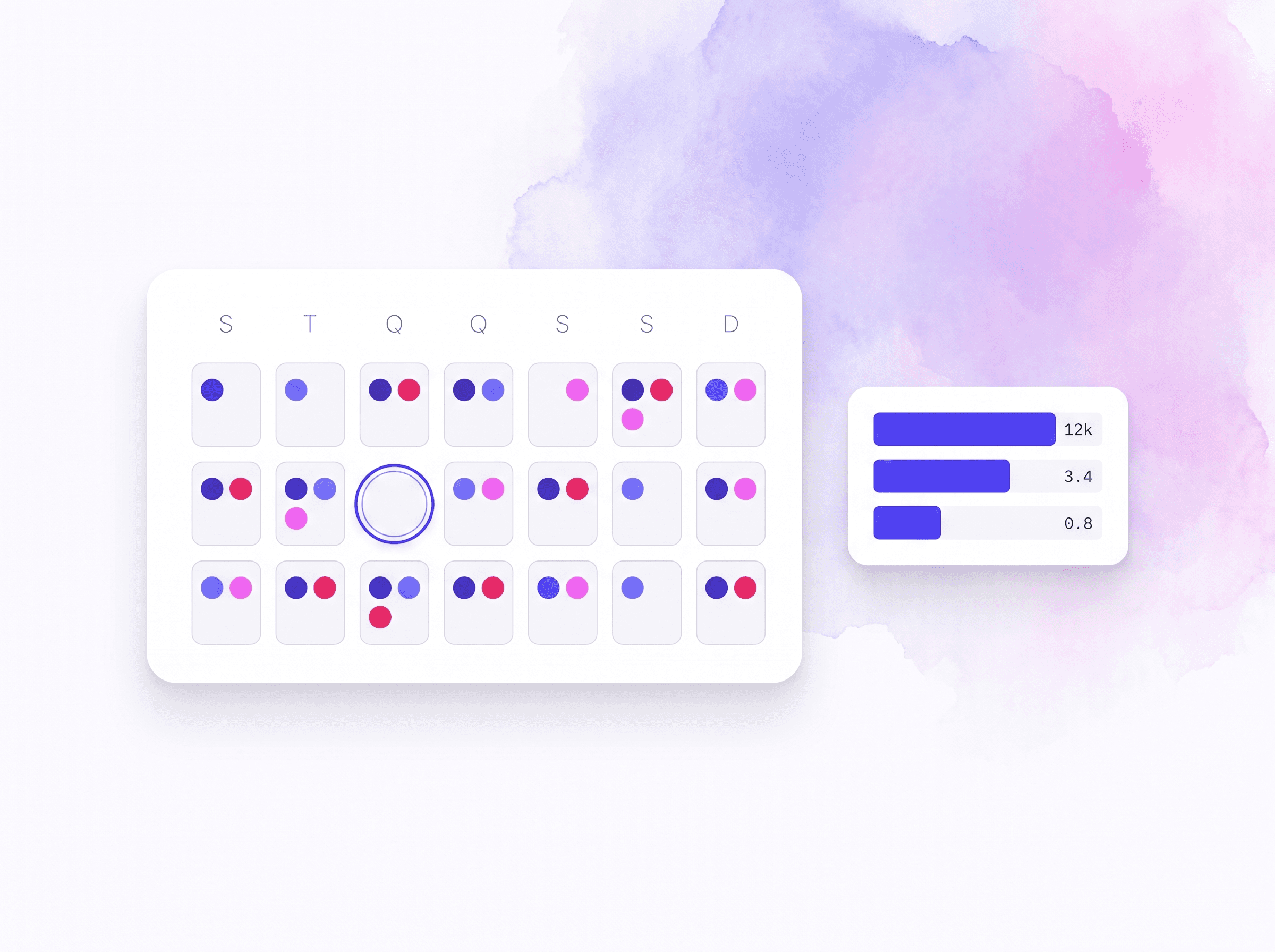 Publishing calendar optimized by social platform